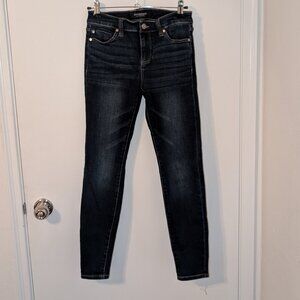 Liverpool Dark Wash Skinny Ankle Jeans - Size 2/26 Petite